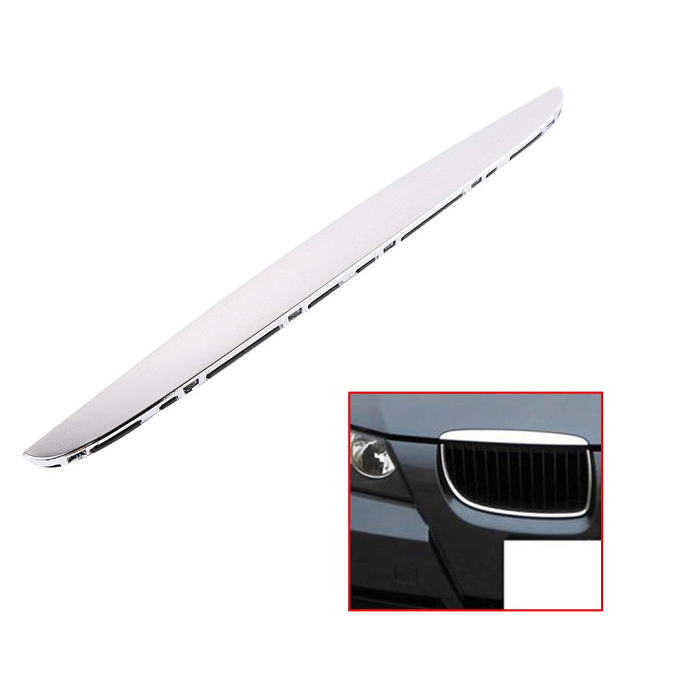 Hood Trim above Grille Right Chrome Fits For E90 E91 3-Series 325i 330i 328i