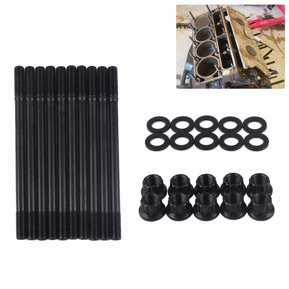 Head Stud Kit Fit for Honda for Acura GSR VTEC DOHC B18C1 B18C5 B20VTEC LSVTEC