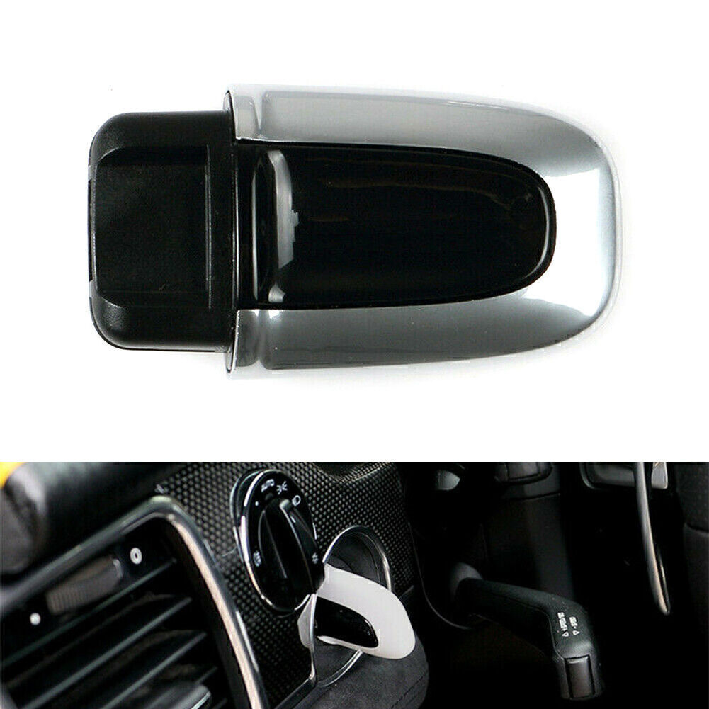 for Porsche Macan ABS One Button Start Passive Keyless Enter Car Key Case Silver Q