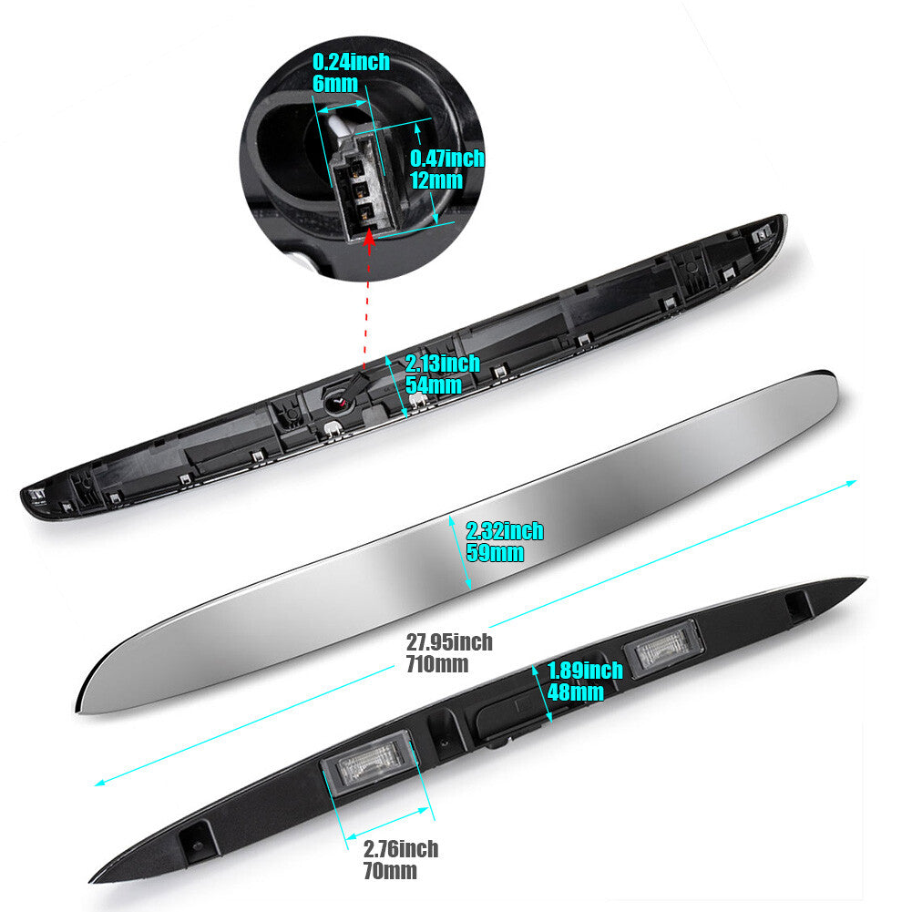 Tail Trunk Liftgate Pull Handle for Mini R56 R57 R58 R59 2007-2015 51132753603 Q