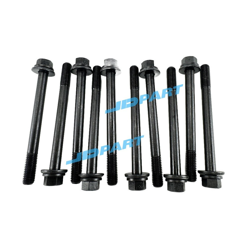10-pack H25 cylinder head bolts for excavator engine parts -