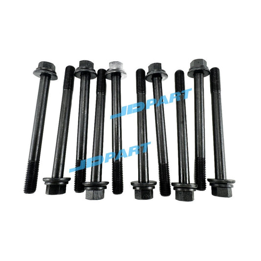 10-pack H25 cylinder head bolts for excavator engine parts -