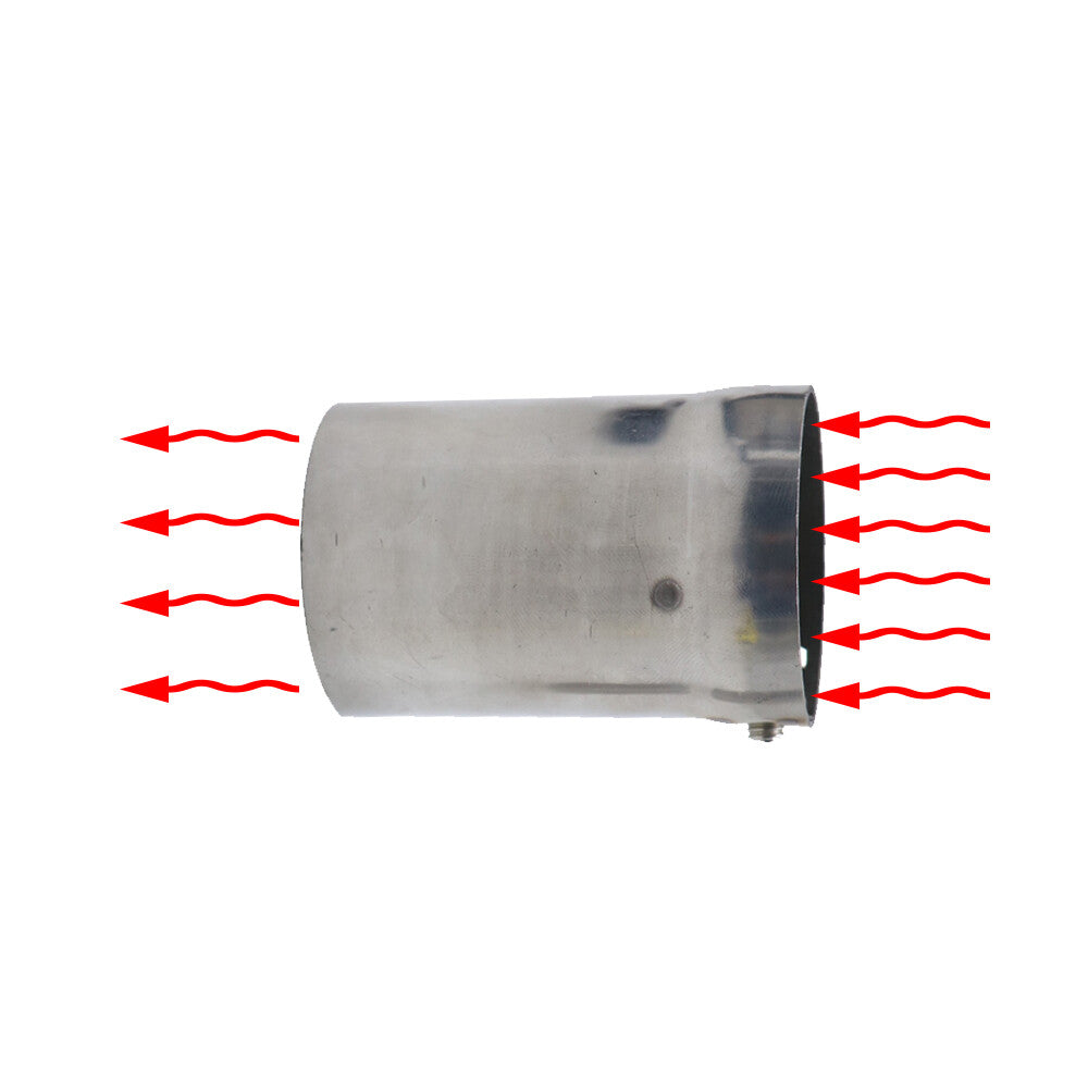 Muffler Interface Silencer Plug 50.8mm (Type A Honeycomb) Stainless Steel