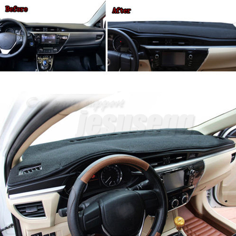for Toyota for Corolla iM Auris 14-17 LHD Sun Shade Visor Pad Dashboard Mat Cover