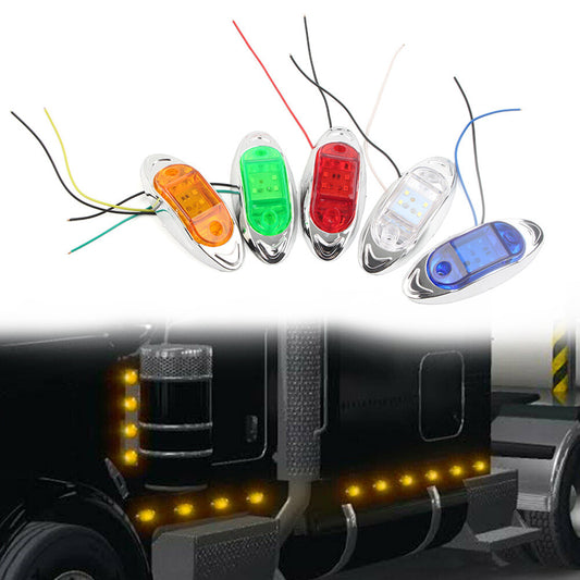 Width Indicator Light Side Marker Lamp Brake Warning Light For Bus Truck Trailer