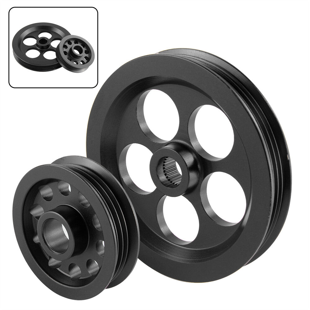 2PCS Alternator Pulley For Integra DC B16a B16b b18c for Honda for Civic EG EK 92-01 BK