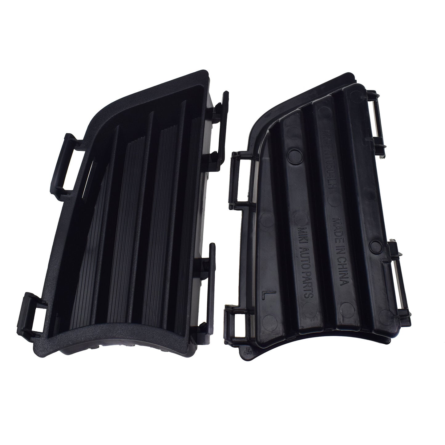2Pcs Front Left Right Bumper Lower Fog Light Cover Grille For 05-08 for Pontiac VIBE
