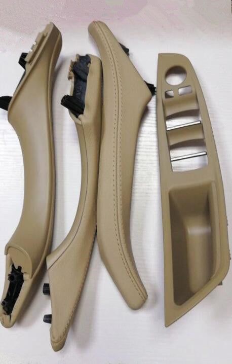 1 SET Beige Door Handle Recessed Grip Switch Panel & Grip Handle for F10 v