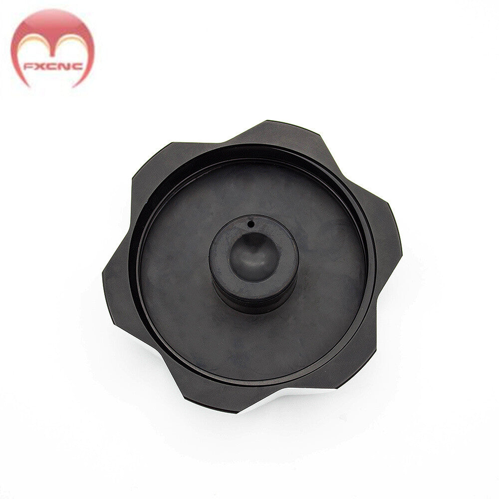 CNC motorcycle 59mm black gas fuel tank cap for Kawasaki KFX 400 year-round