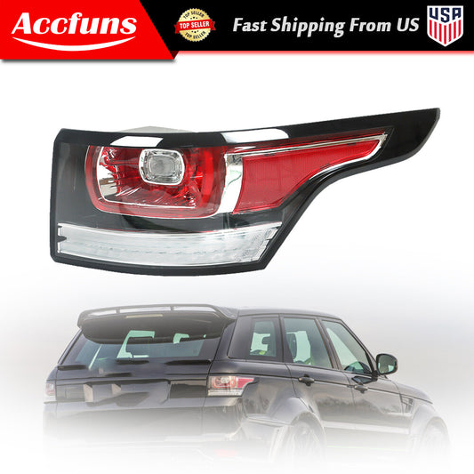 LED taillights, red on the right rear passenger side, applicable to for Range Rover Sport 2014 - 2017. n