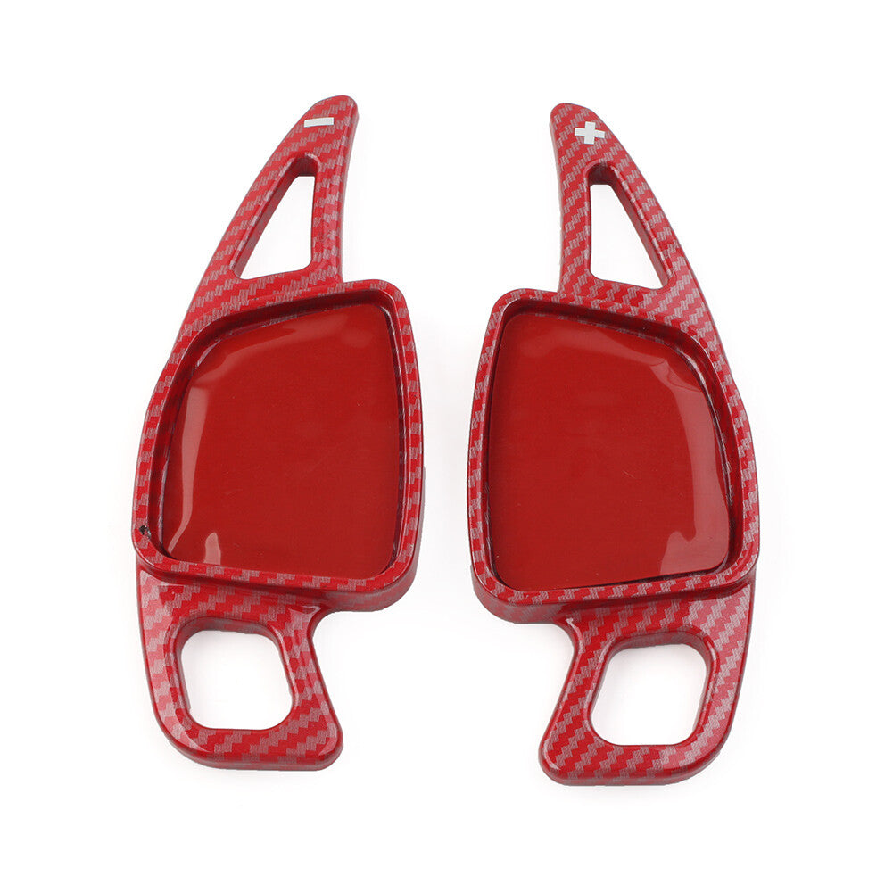 Steering Wheel Paddle Shifter Extension for Audi A3 A4 S4 A5 S5 A6 A7 Red