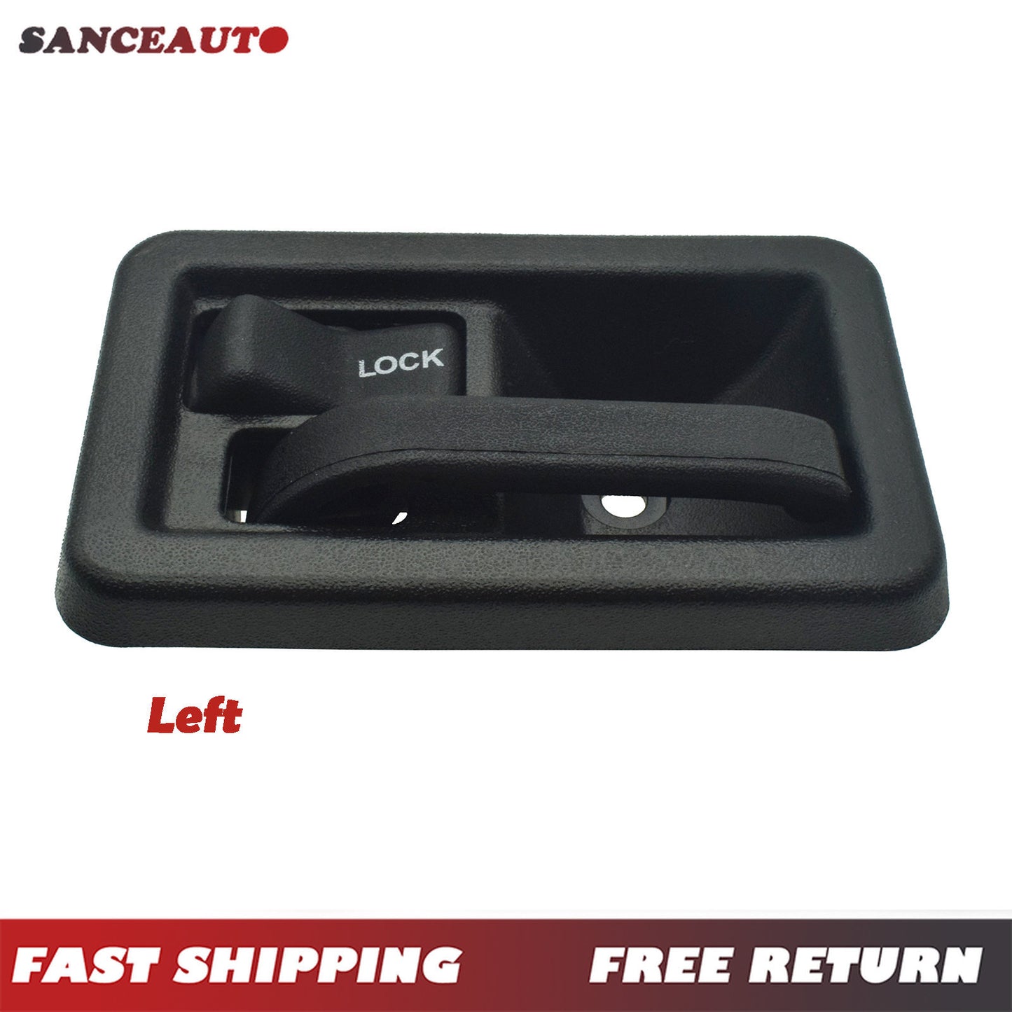 Brand new left driver's side door inner latch handle for Jeep for Wrangler 1987 - 2006 55176477AC- n