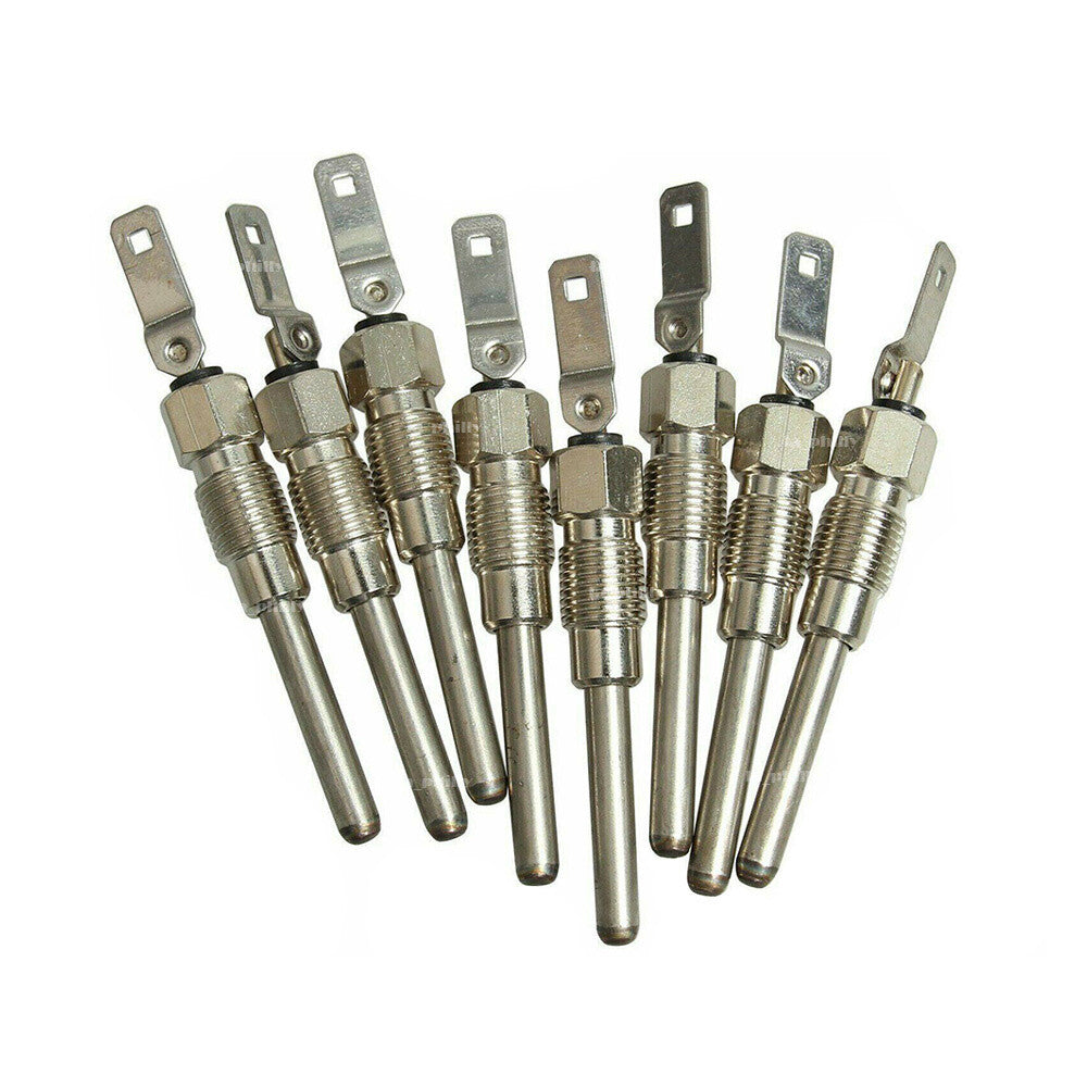 Set of 8pcs Diesel Glow Plugs Fit for Chevrolet C3500 Silverado 6.2L 6.5L 1992 Q