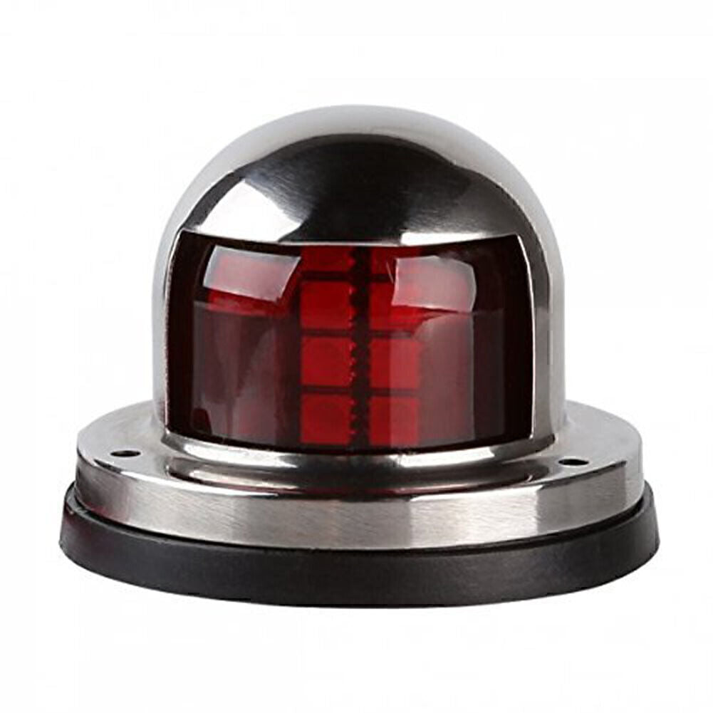 4X Marine Boat Yacht Pontoon 12V Stainless Steel LED Bulb Bow Navigation Lights n