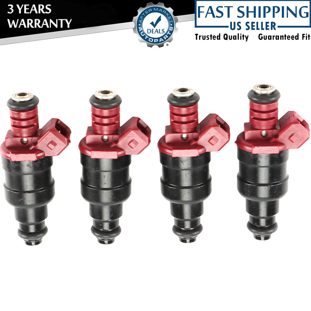 4x BAC906031 High Performance Fuel Injector Fit for VW for GOLF for JETTA 2.0L Gasoline