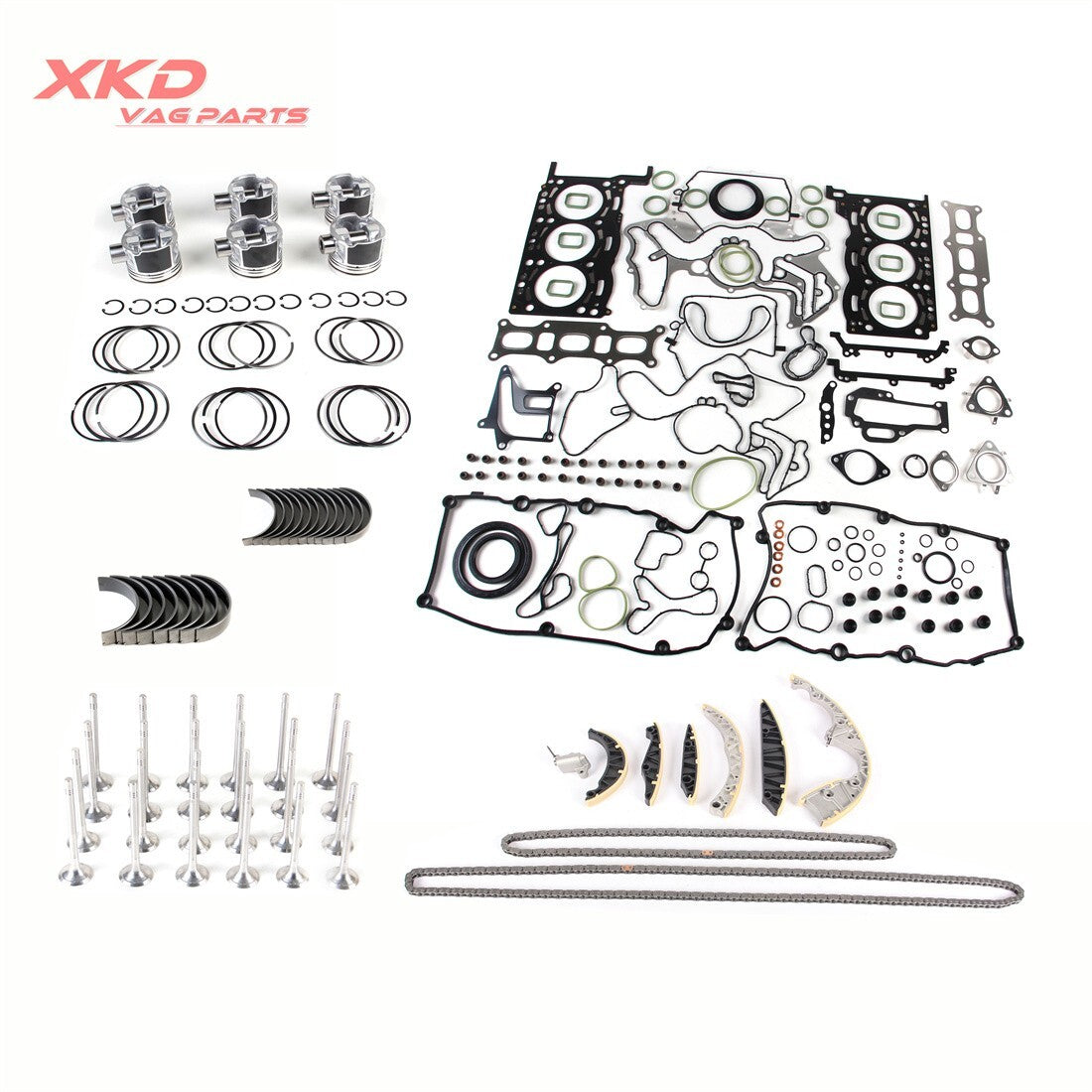 3.0TDI STD engine spacers and piston kits suitable for Audi A7, for A8 , Q5, Q7, CJGC, CJMA