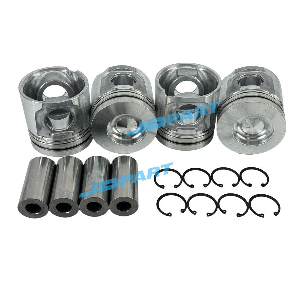 4-piece piston kit for Volvo D5D engine spare parts -
