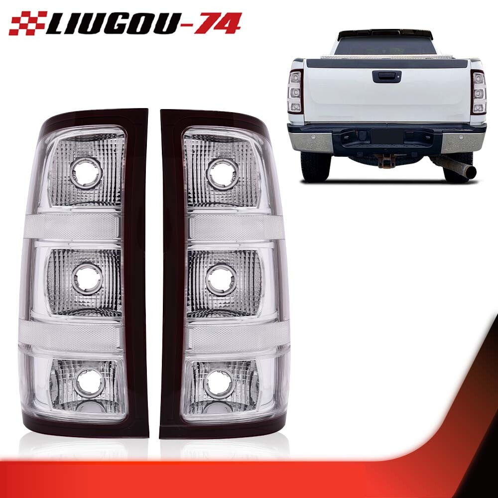 Fits 07-14 for Silverado pickup rear taillight with bulb taillight brand new - v