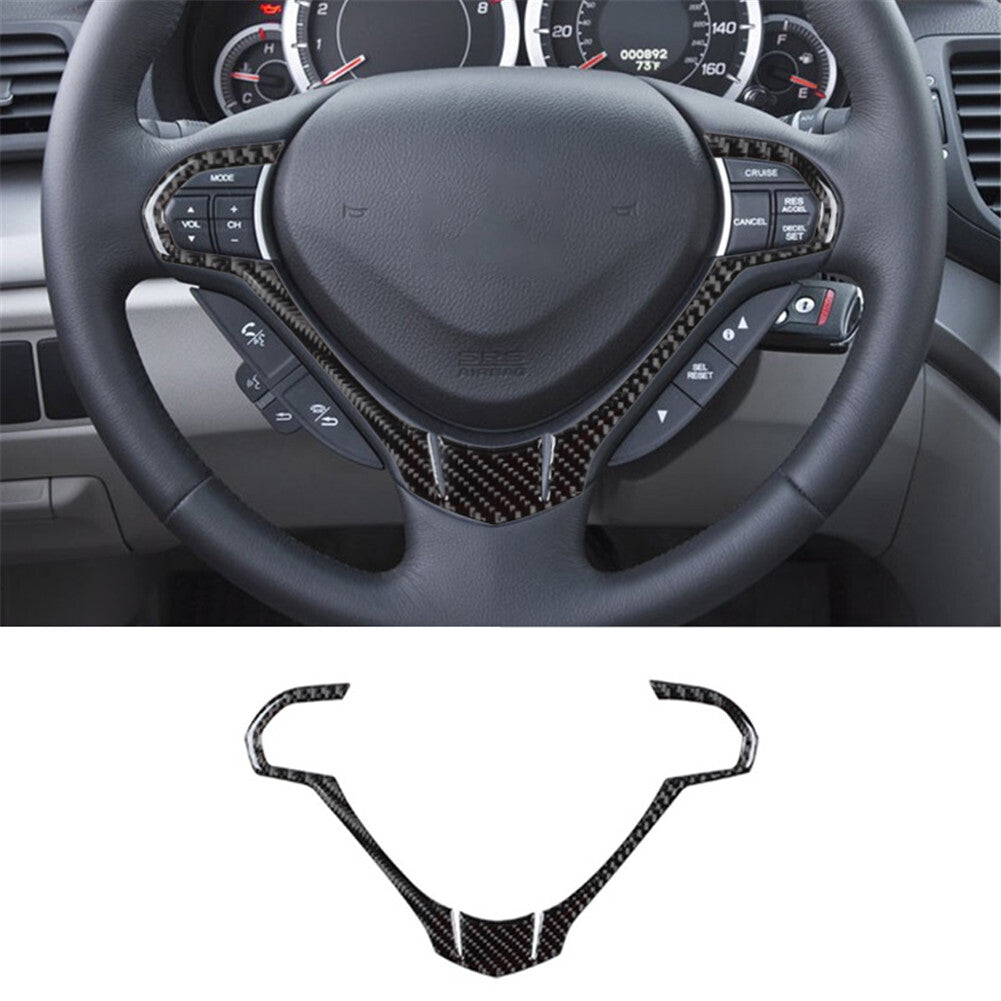 3X Red Carbon Fiber Speedometer Outer Frame Cover Trim For Ranger 2019-2022 v