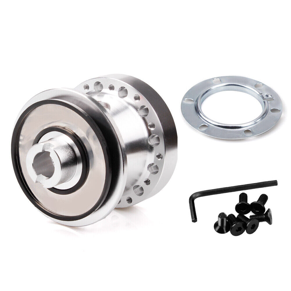 Universal Aluminum Steering Wheel Hub Adapter Boss Kit For EG
