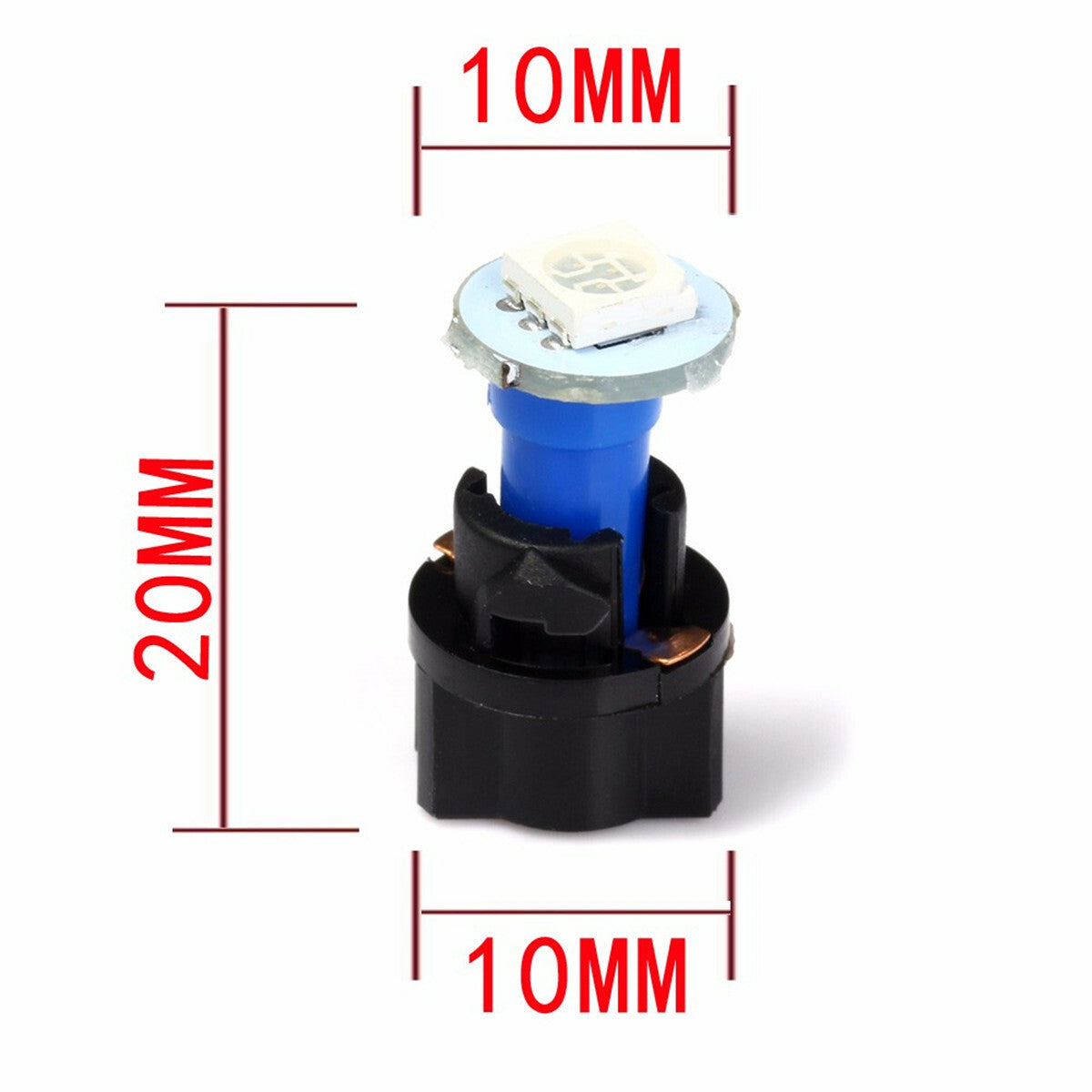 30 Sets Car Mix Bulb Instrument Cluster Plug LED Dash Light Lamp T5 Twist Socket Q