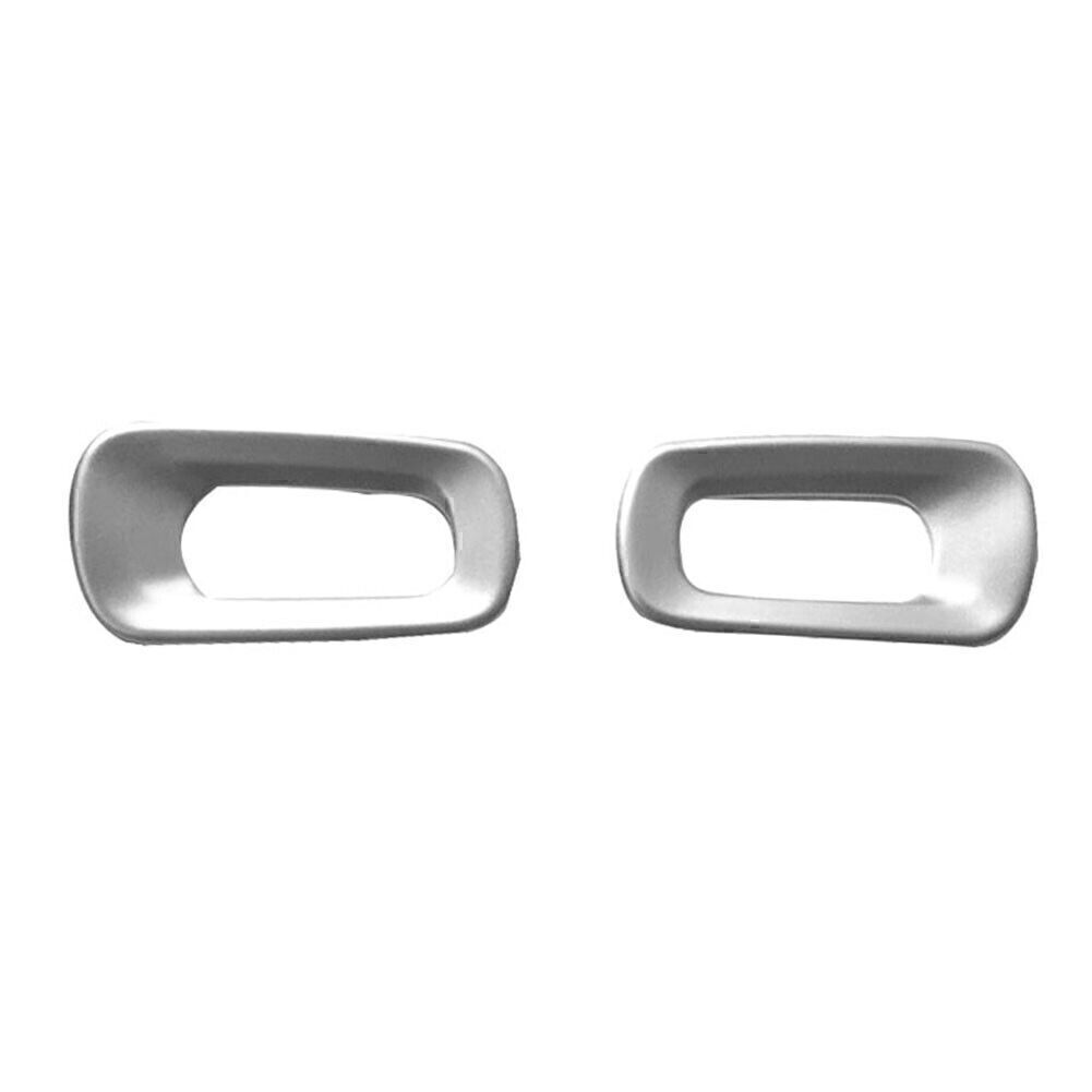 Matte Silver ABS Inner Dashboard Air Outlet Vent Trim for Volvo XC40 2018-2022