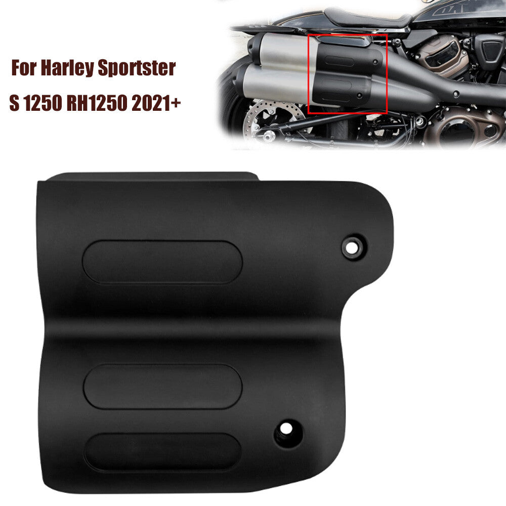 Motorcycle exhaust heat shield for Harley Sportster S RH1250S 2021-2024