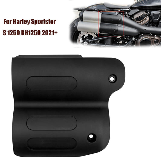 Motorcycle exhaust heat shield for Harley Sportster S RH1250S 2021-2024