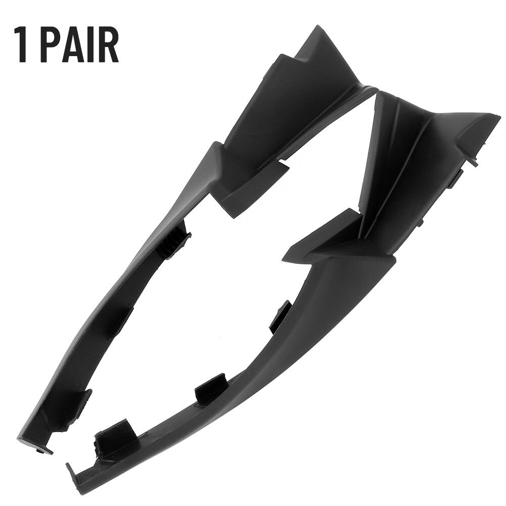 1 Pair Plastic Windshield Wiper Cowl Cover Fits For Kicks 2016-2020 Black v