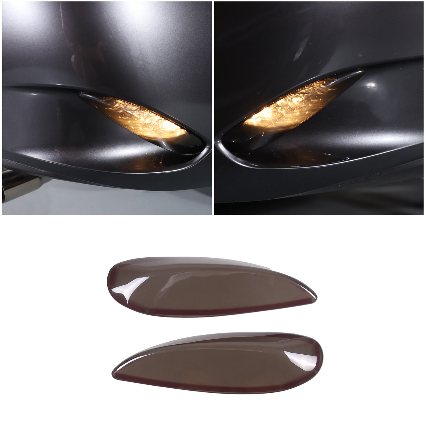 Carbon Fiber Appearance Center Armrest Box Trim Cover for Jaguar for F-Type 2013-2024- v
