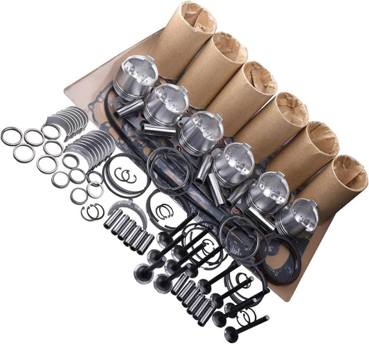 8-piece piston and ring kit, STD mast 93 mm, for Cayenne S 4.5L V8 955 94810303134 17441 B