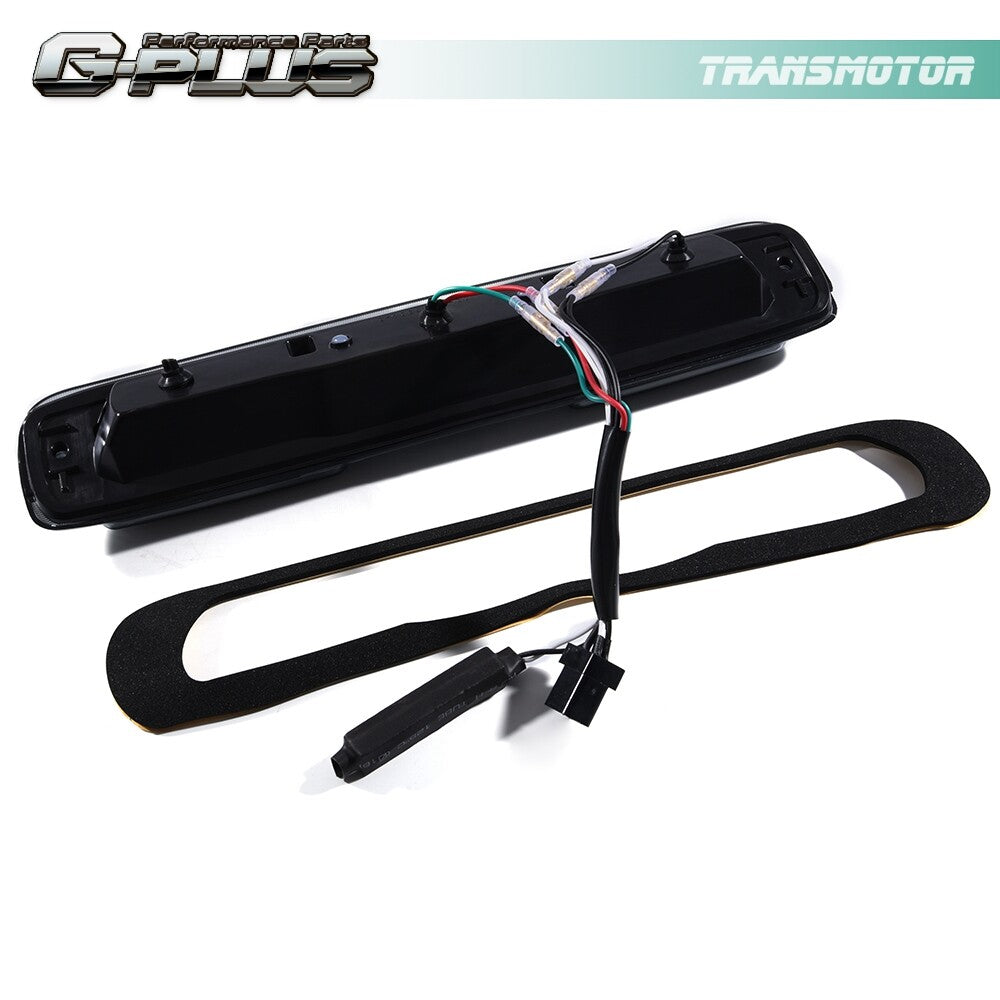 Fits 99 - 2007 Silverado/ for Sierra Black/Smoked 3D [LED Bar] Third Brake/Cargo Light - v