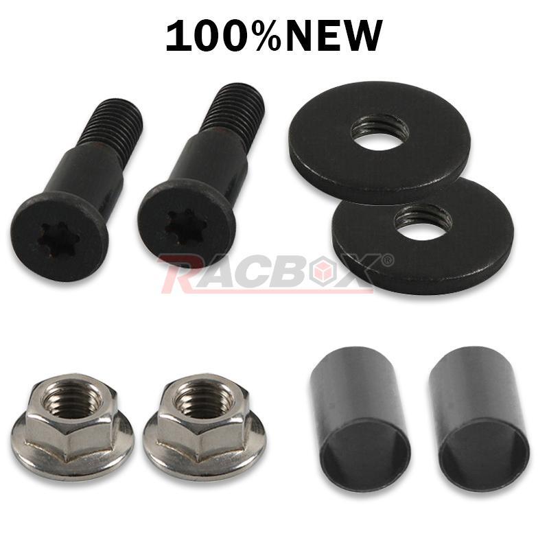 Pair Black Tailgate Door Latch Striker Bolt Set for Chevy for GMC for Cadillac for Hummer