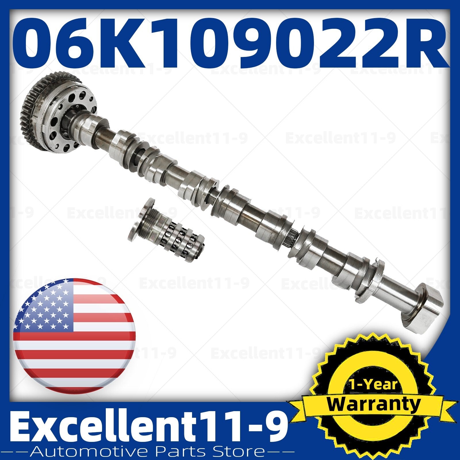 OE Gen3 exhaust camshaft and control valve for Golf , for Jetta , for Audi A5, A6 06K109022R- n