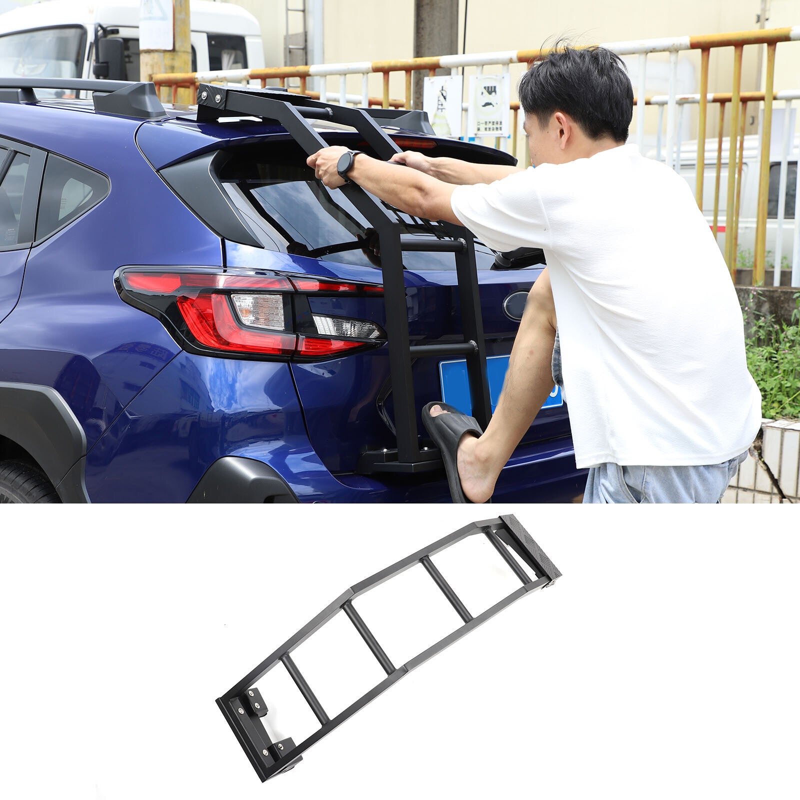 Matte black ABS interior rearview mirror base cover trim for Corvette C7 2014-19