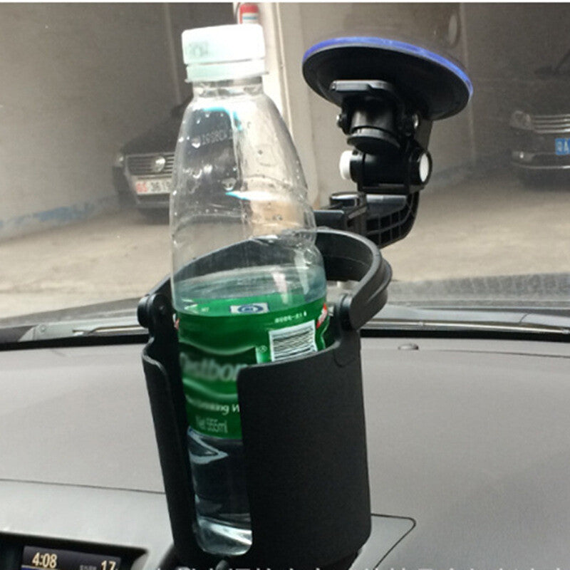 1-piece adjustable car cup holder/drink container suction cup/phone holder n