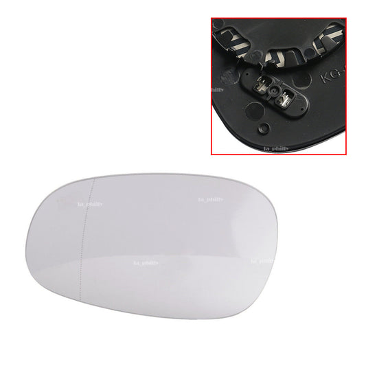Left Driver Door Mirror Glass Heated for BMW E81 E90 E91 325i 328i 335i 09-12 Q