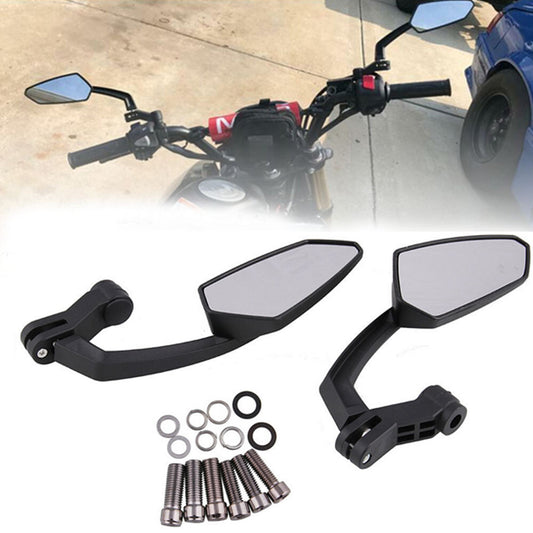 Motorcycle Rearview Mirror for Honda Grom for Kawasaki for Suzuki for Yamaha FZ1 FZ6 FZ6R Q