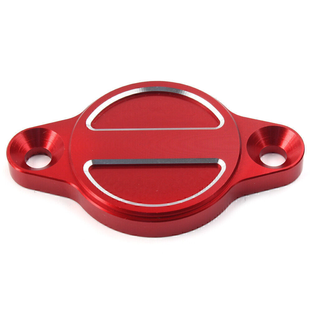 Red Engine Oil Filter Cover Cap for DUCATI Monster 1100 1200 Multistrada