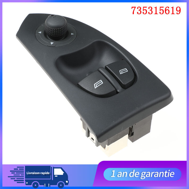 Interrupteur leve vitre avant gauche Ducato 2 Boxer 2 Jumper 2 6554T3 735315619 n