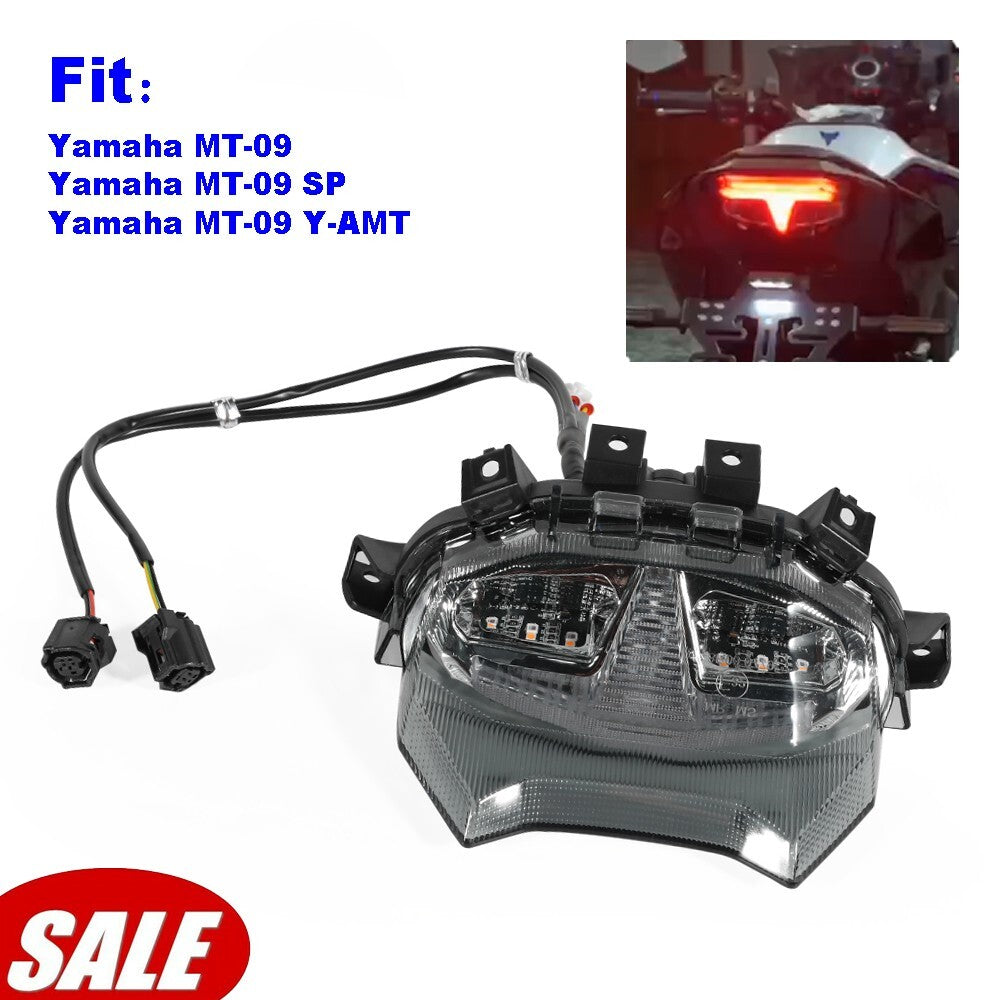 For 2024-2025 for Yamaha MT-09/SP/ Y-AMT Rear LED Integrated Taillight w/Brake Light Q