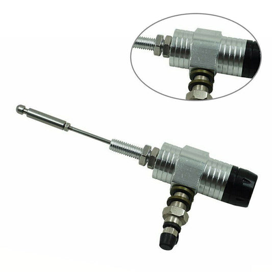 M10x1.25MM Motorcycle Hydraulic Clutch Master Cylinder Rod Brake Pump Silver Q