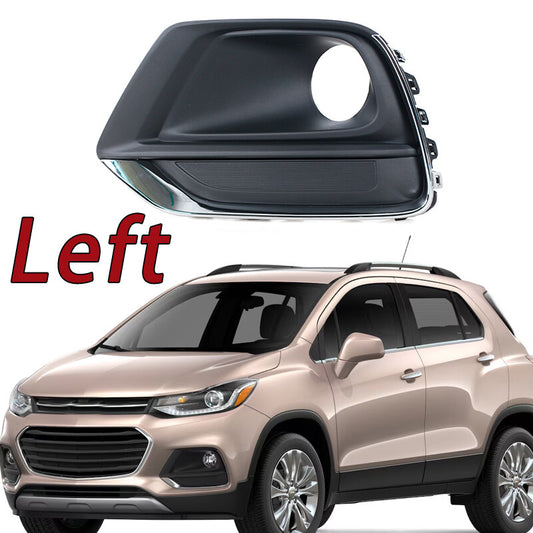 Left for Chevrolet Trax Tracker 2017-2019 Fog Light Cover Grille With Holes