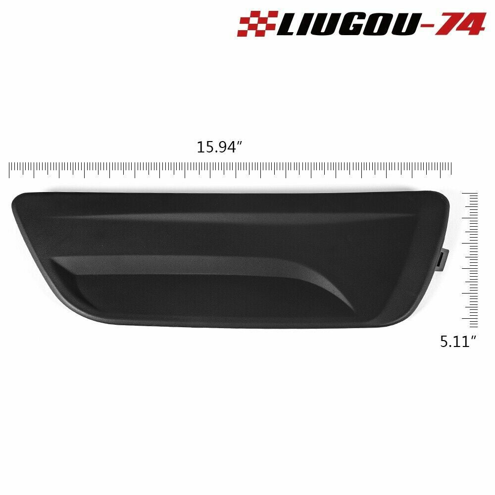 Suitable for 2013, 2014, and 2015 for Chevrolet Malibu FOG headlight covers, left and right facing, new (US).
