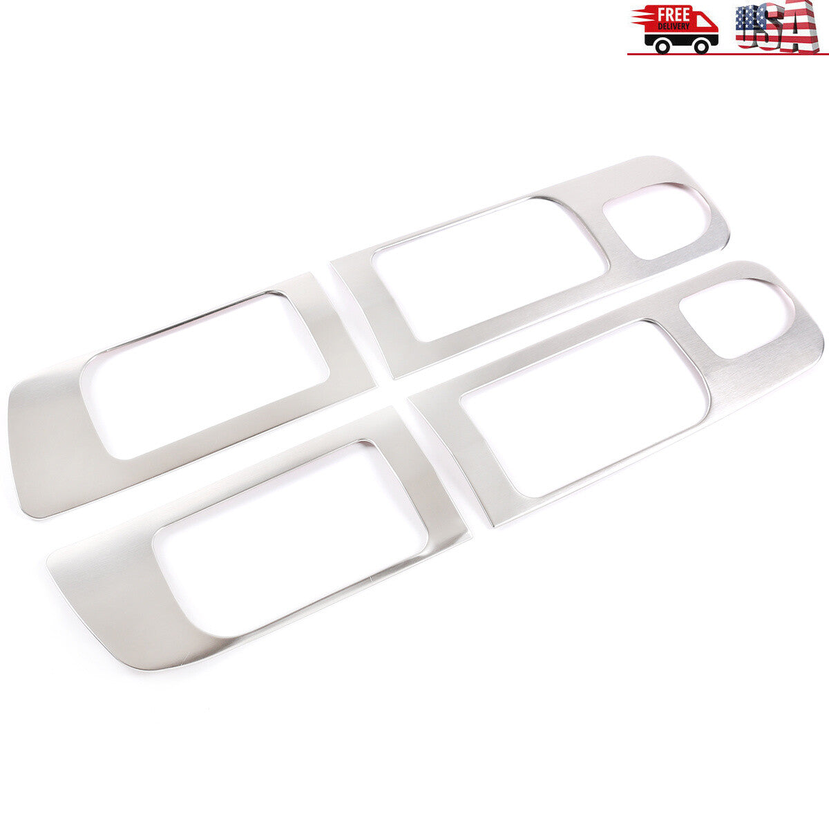 2-Pack Red Interior Handle Frame Trim for 86/Sub@ru BRZ 2022 -23- v