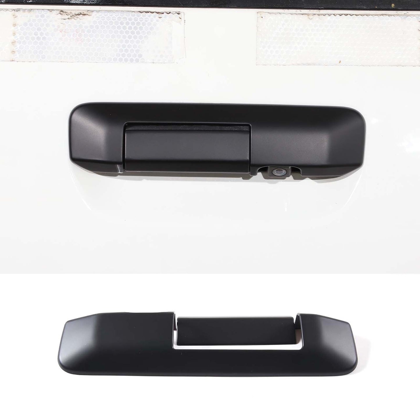 ABS Matte Black Center Control Gear Panel Trim Cover for FJ Cruiser 07-21- v