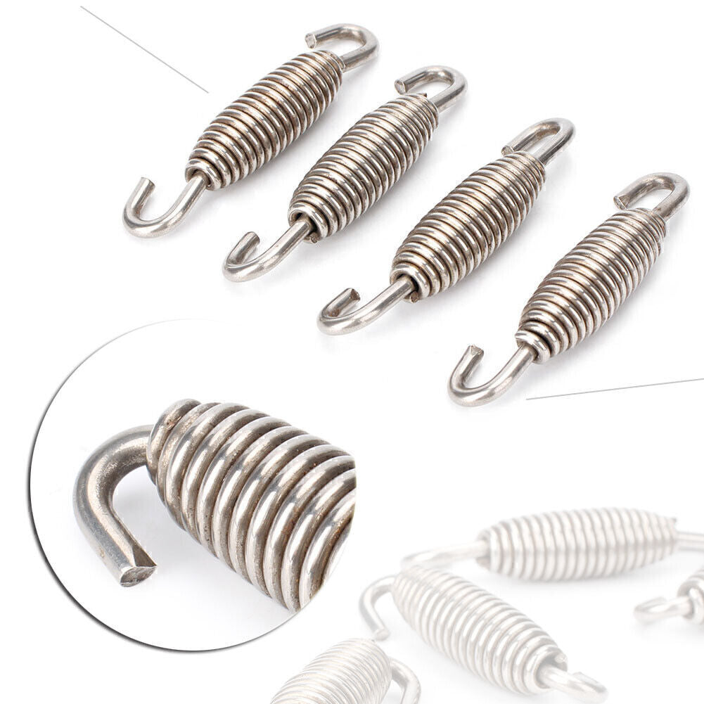 Short Outlaw Racing Stainless Header Exhaust Spring for Honda US Motor Universal