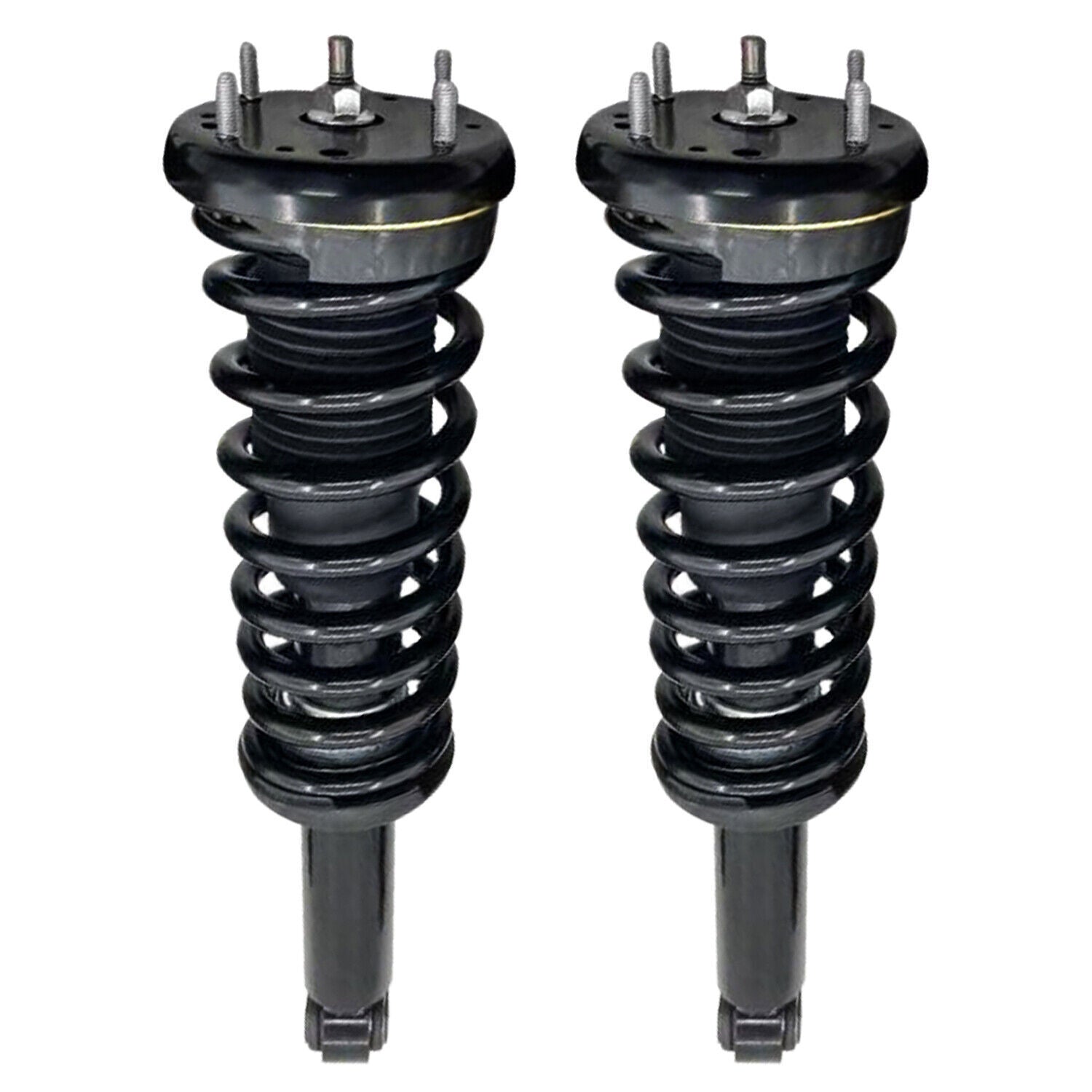 A pair of rear shock absorber struts with spring assist and EDC suitable for 1995-2001 for BMW E38 740iL 750iL