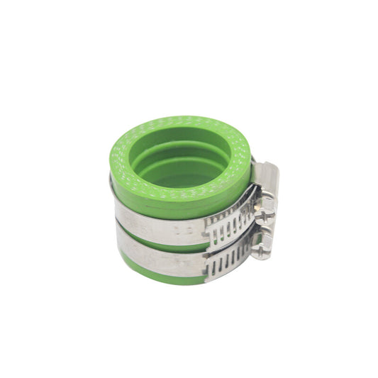 1-Piece Green Motorcycle Carburetor Rubber Adapter 35mm Intake Manifold for Carb Q
