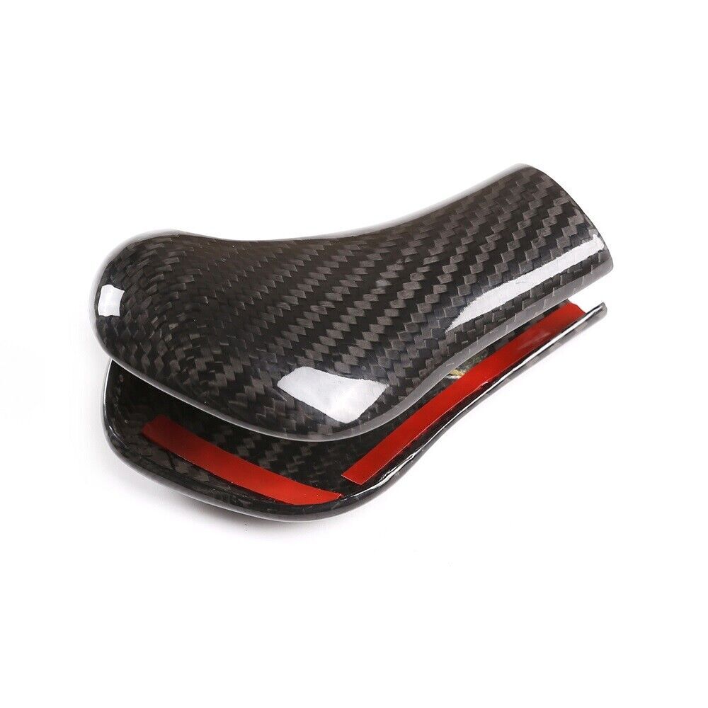 Dry Carbon Fiber Console Gear Shift Knob Cover Trim for Porsche for Cayenne 2011-17